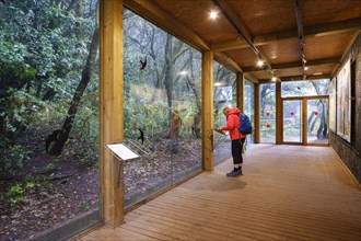 Laguna Grande visitor centre in the laurel forest