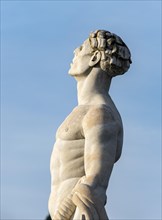 Athlete statue at Stadio dei Marmi