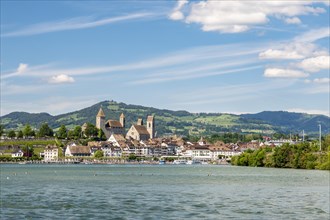 Lake Zurich with view of Rapperswill