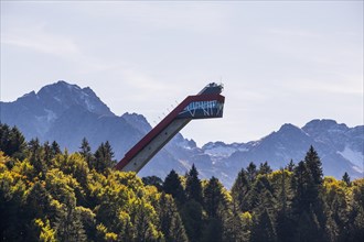 Heini-Klopfer ski jump at the Freibergsee