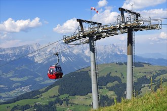 Cable car from Soell to the Hohe Salve