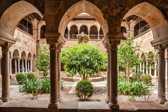 Cloister of the Cathedral of Saint-Leonce