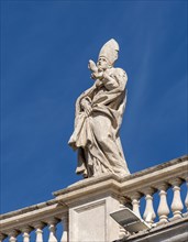 Statue of St. Remigius on Bernini colonnades