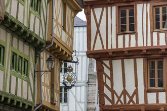 Half-timbered houses in the old town