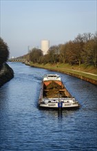 Inland navigation on the Rhine-Herne-Canal