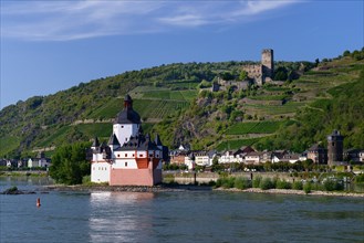 Castle Pfalzgrafenstein with Castle Gutenfels