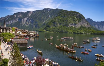 Corpus Christi Procession at Lake Hallstatt