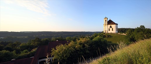 Pilgrimage church Marienberg above the Salzach valley