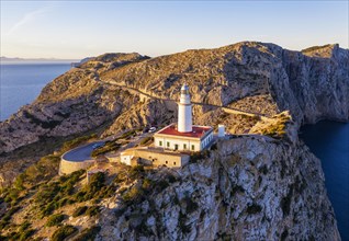 Lighthouse at Cap Formentor in the morning light