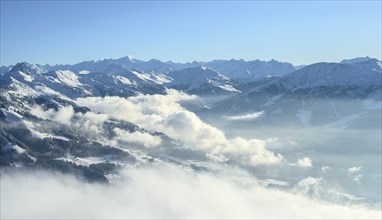 View from the Hohe Salve to the Windautal
