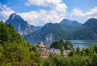 Lake Traun with Traunstein