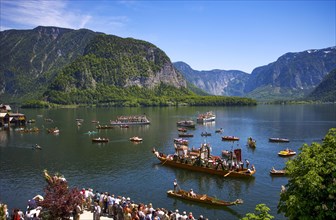 Corpus Christi Procession at Lake Hallstatt