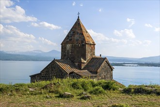 Armenian Orthodox Church Sevanavank above Lake Sevan
