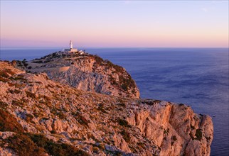 Lighthouse at Cap Formentor in the morning light