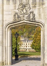 Entrance gate to the castle