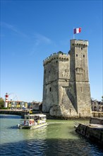 St Nicolas Tower at the entrance to the ancient port of La Rochelle