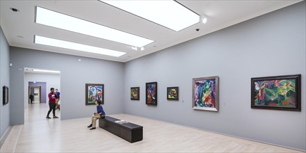 Room with works by Franz Marc