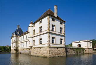 Moated castle