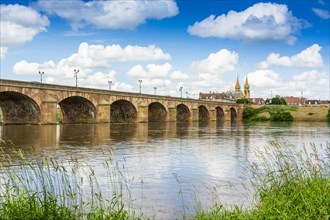 Regemortes bridge on river Allier