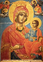 Icon of the Virgin Mary in the Archaeological Museum of Varna