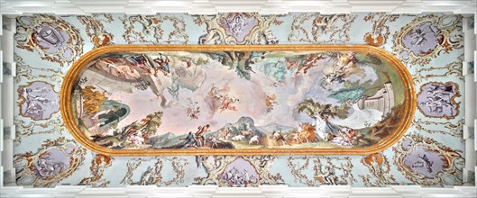 Ceiling fresco by Martin Heigl