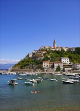 View from the port to the old town