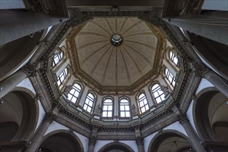 Inner dome of the baroque church Santa Maria della Salute