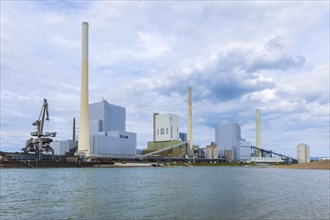 Large power plant Mannheim