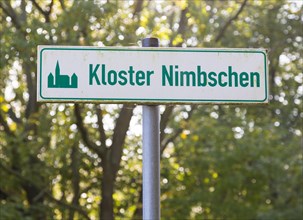 Sign monastery Nimbschen