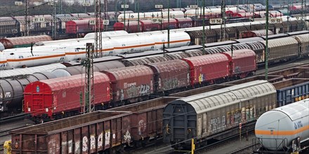 Train formation plant in the suburb of Vorhalle