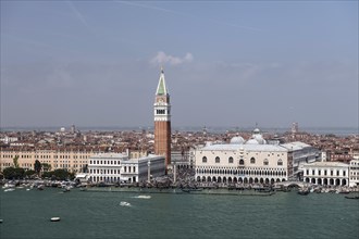 Panorama with Biblioteca Nazionale Marciana