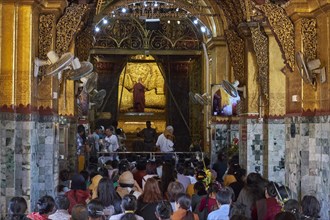 Golden Buddha and Prayer Room