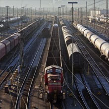 Train formation plant in the suburb of Vorhalle