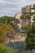 Playground at Parque Lezama