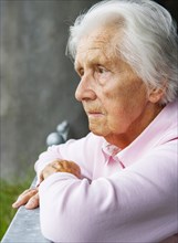 Portrait of a senior citizen