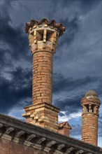 Historic brick chimneys