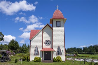 Church with shingles