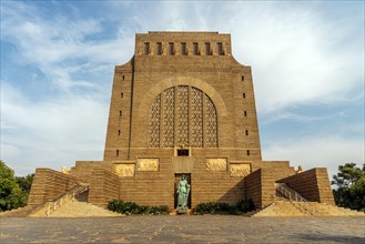 Huge Voortrekker Monument commemorating the Afrikaans settlers who arrived in the country during the 1830s