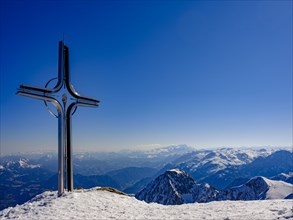 Summit cross of the Hoher Goell