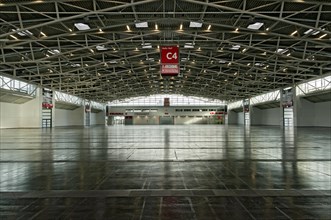 Empty exhibition hall