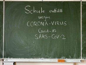 School cancelled due to coronavirus