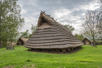 Museum village at the sacrificial moor Niederdorla