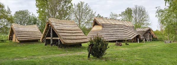 Museum village at the sacrificial moor Niederdorla