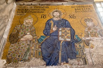 Fresco of Christ in the Hagia Sophia