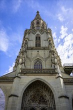 Church tower of the Bern Minster
