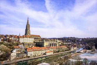 View from the Kirchenfeld Bridge to the old town