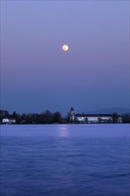 Full moon over Fraueninsel