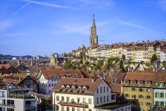 View of the old town and Bern Minster