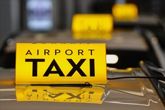 Sign Airport Taxi
