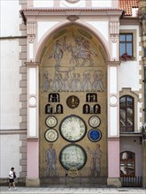 Astronomical clock at the city hall